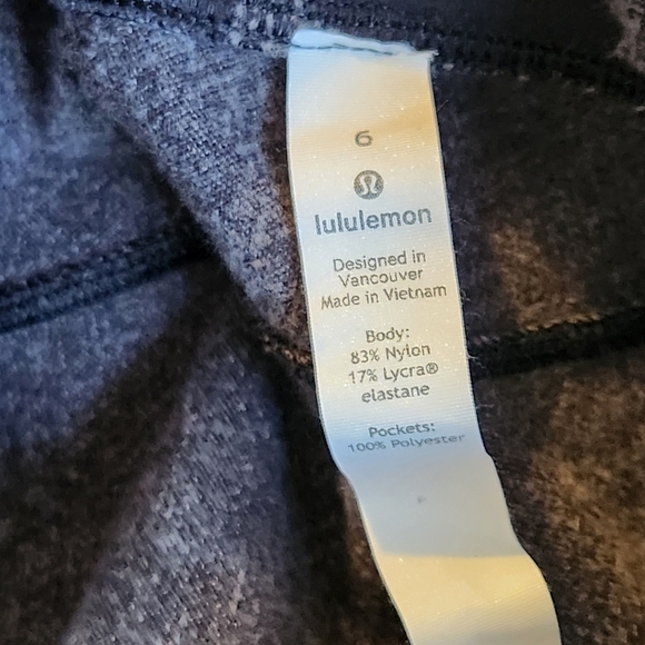 Lululemon Ready to Rulu Joggers Pants *Jacquard Heritage Camo Black Size 6 - Picture 12 of 12